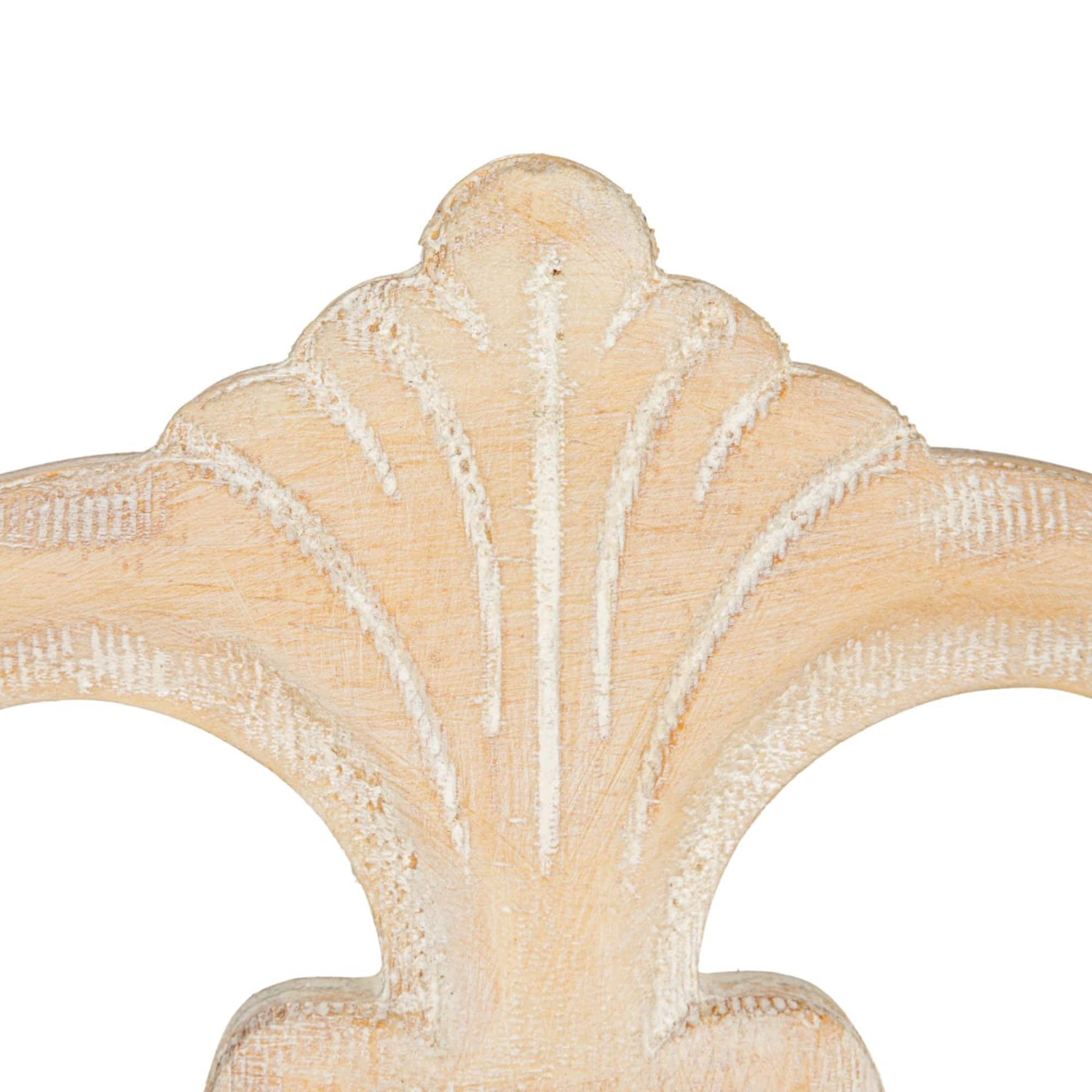 Hello Honey® 34.5" Natural Wood Wall Shelf with Shelves